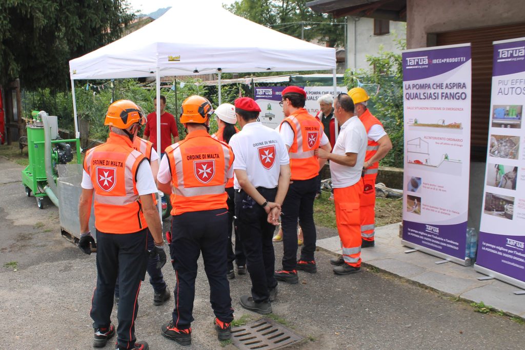 aspira fango per la protezione civile