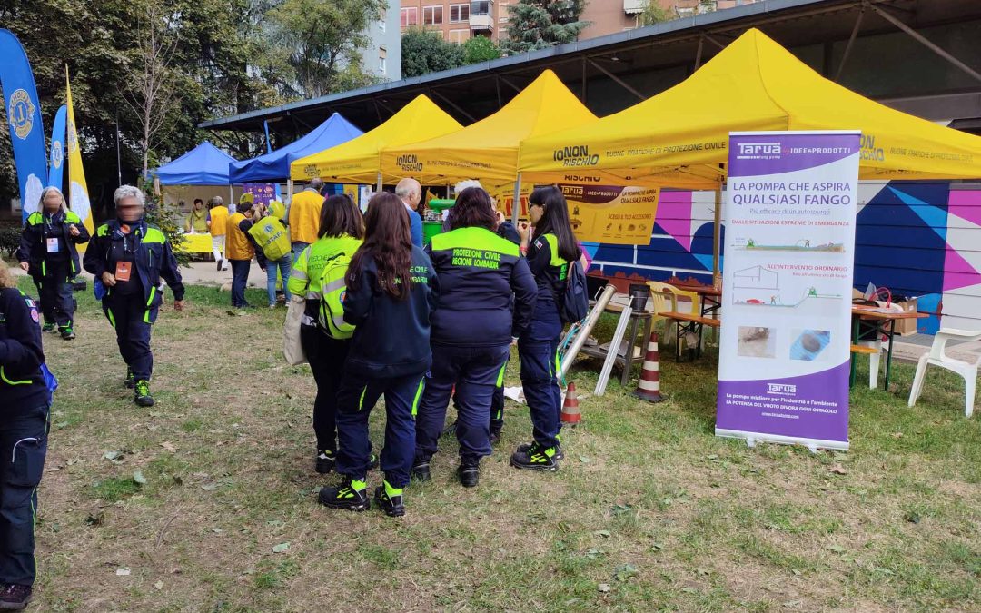 Pompa per allagamenti TARUA® e Progetto Volontarie di Protezione Civile